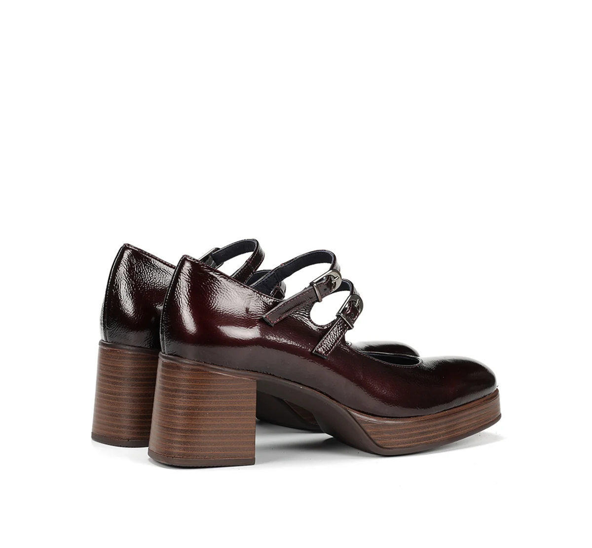 CRISTEL D9437 Burgunderfarbe Schuh - Image 3