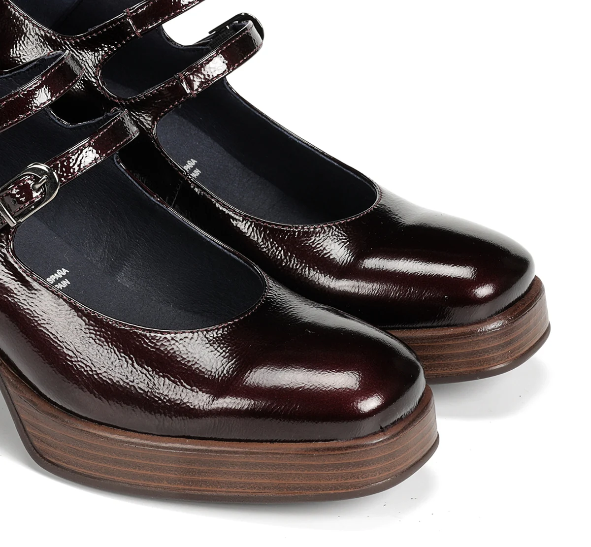 CRISTEL D9437 Burgunderfarbe Schuh - Image 6