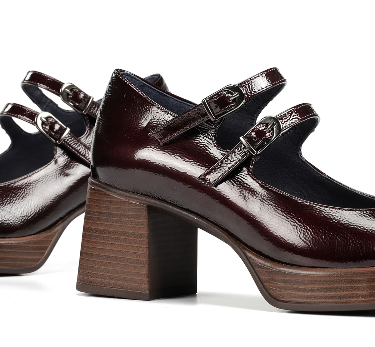 CRISTEL D9437 Burgunderfarbe Schuh - Image 7