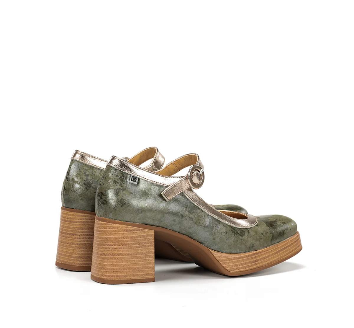 CRISTEL D9661 Grüner Sandale - Image 3