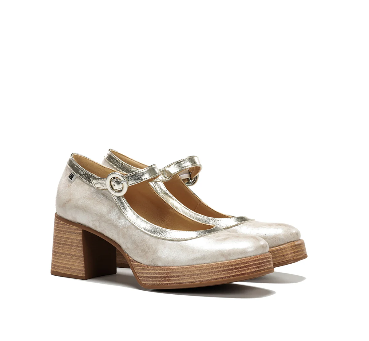 CRISTEL D9661 Taupe Schuh - Image 2