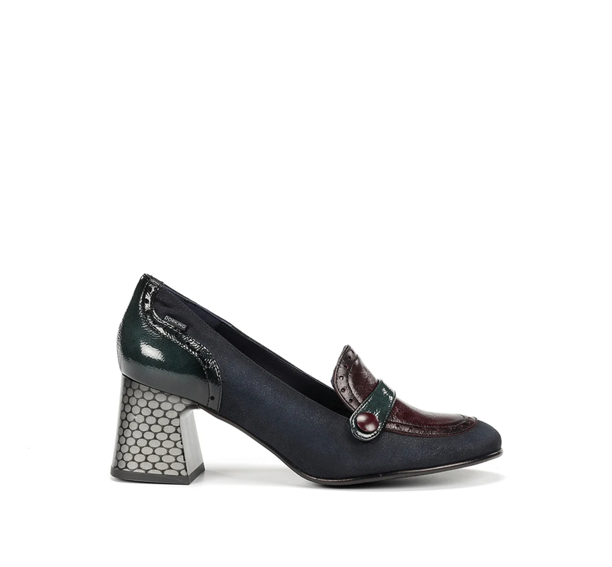 DACY D9614 Blauer Mokassin