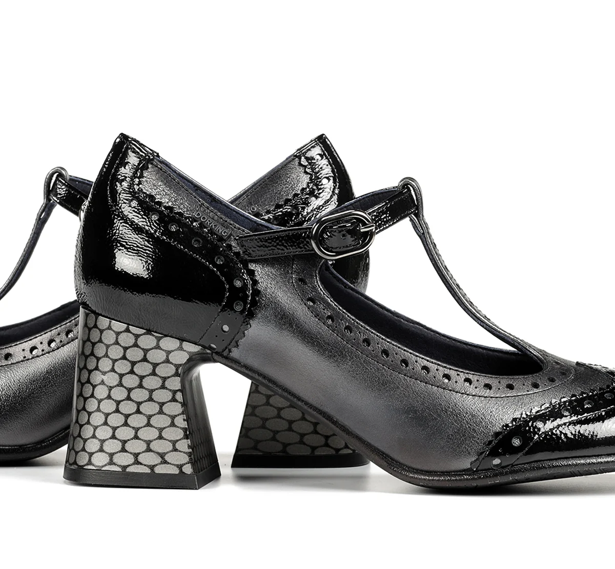 DACY D9618 Grauer Schuh - Image 7