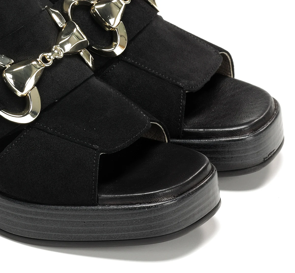 DIAMOND D9284 Schwarze Sandale - Image 6