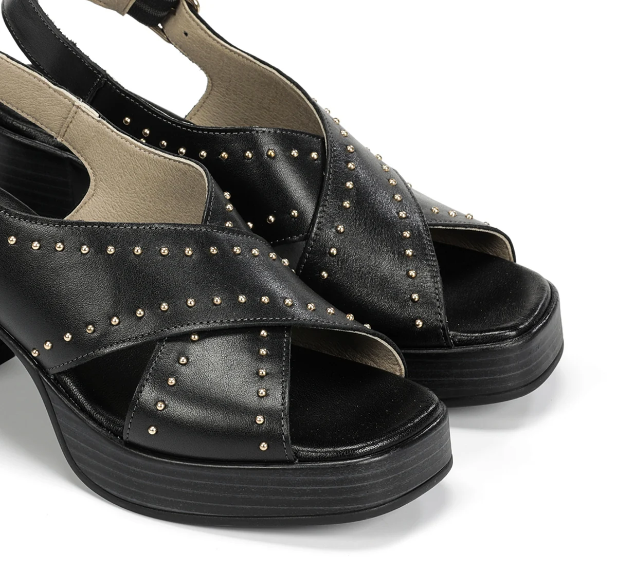 DIAMOND D9333 Schwarze Sandale - Image 6