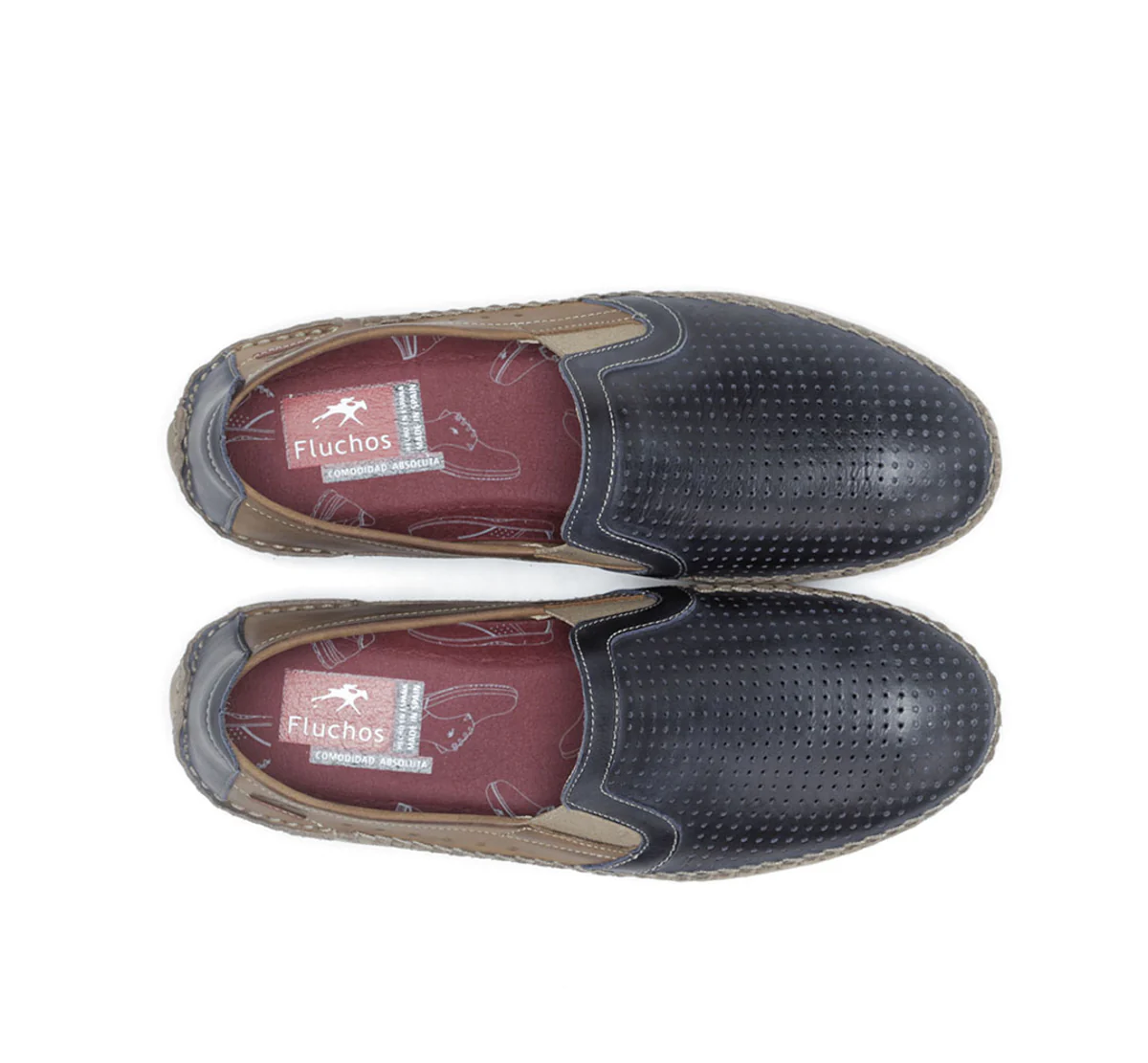 DORIAN F1172 Blauer Slip On - Image 5