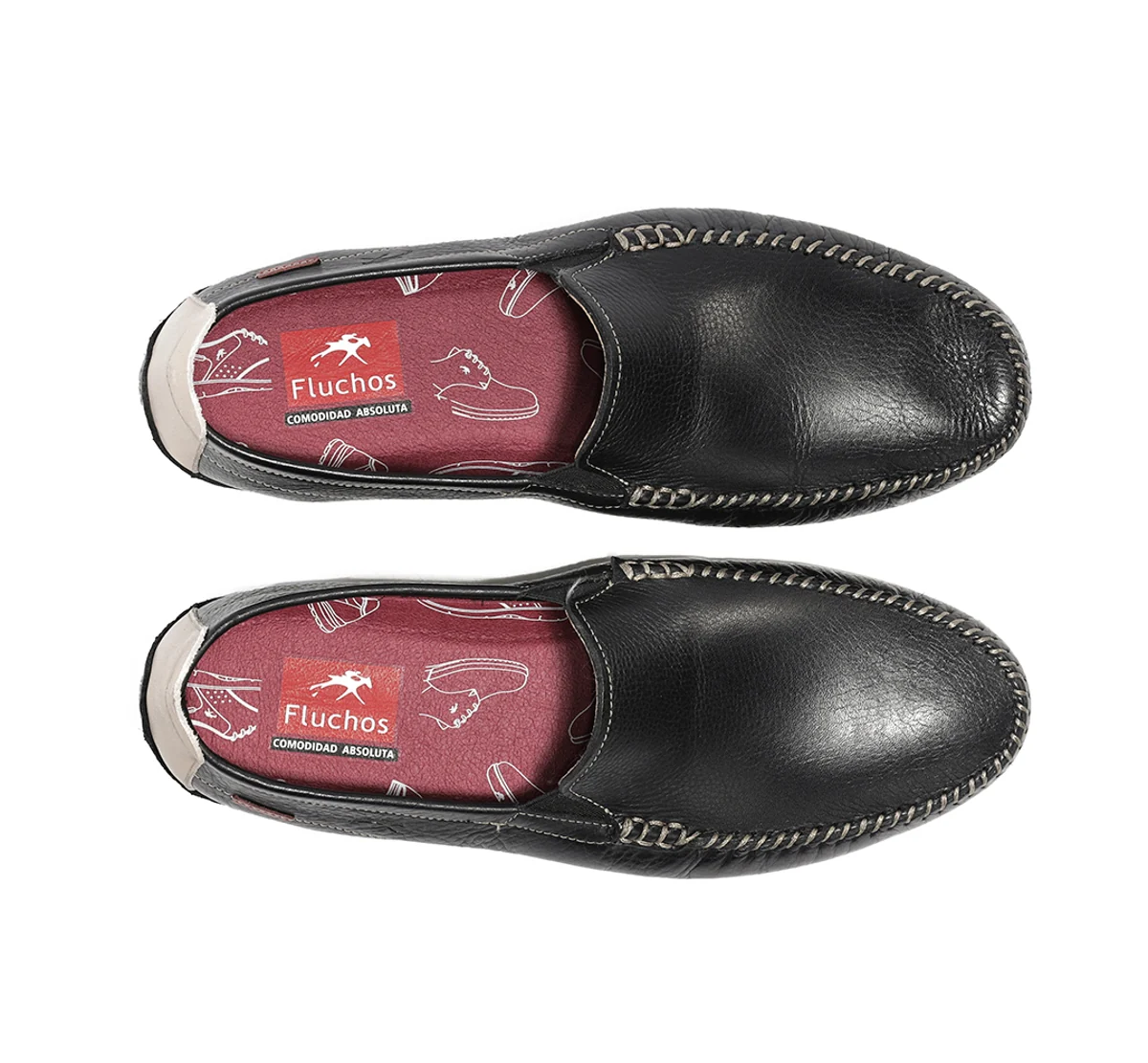 DORIAN F1173 Blauer Slip-On - Image 5