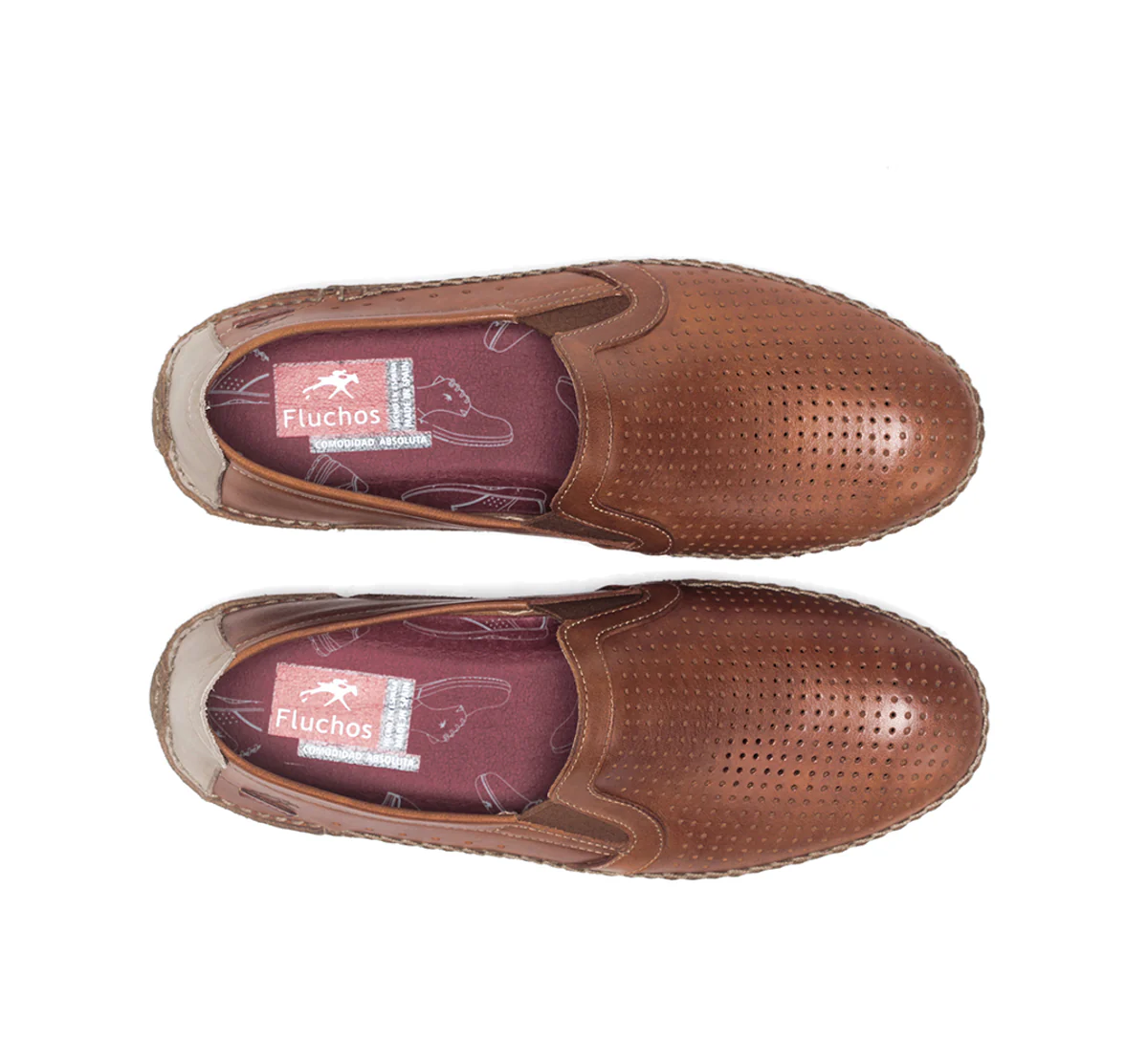 DORIAN F1177 Brauner Slip On - Image 4