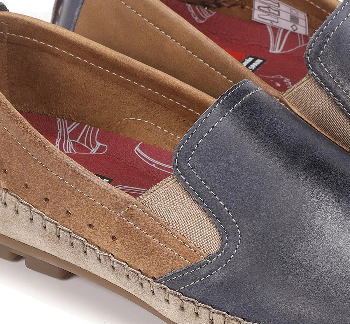 DORIAN F1178 Blauer Slip On - Image 7