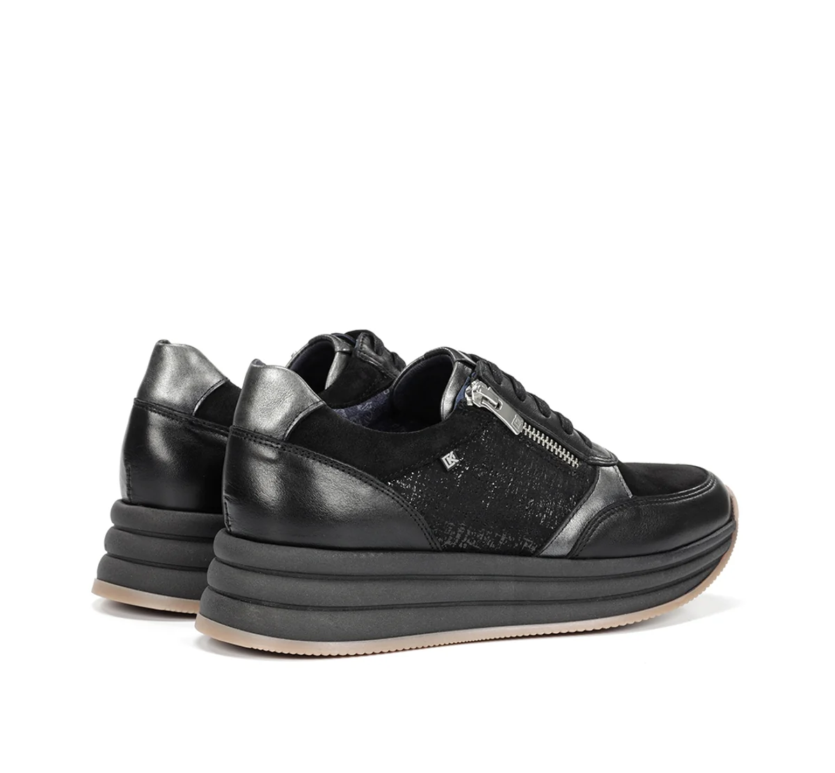 DRAZ D9249 Schwarze Turnschuhe - Image 3