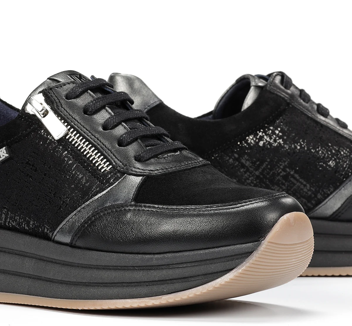 DRAZ D9249 Schwarze Turnschuhe - Image 7