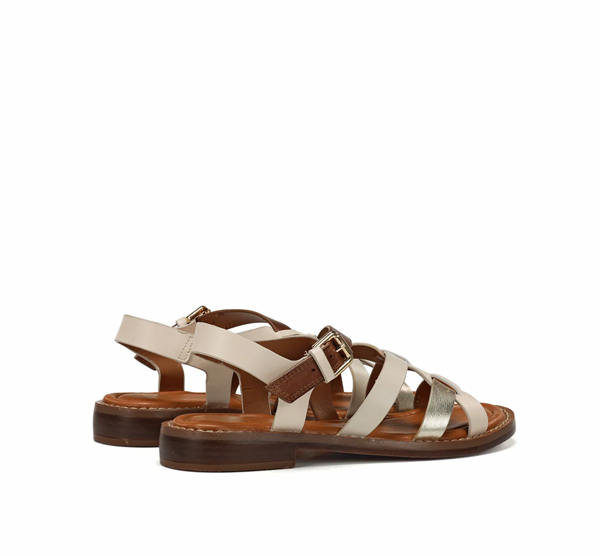 EGA D9730 Taupe Sandale - Image 3