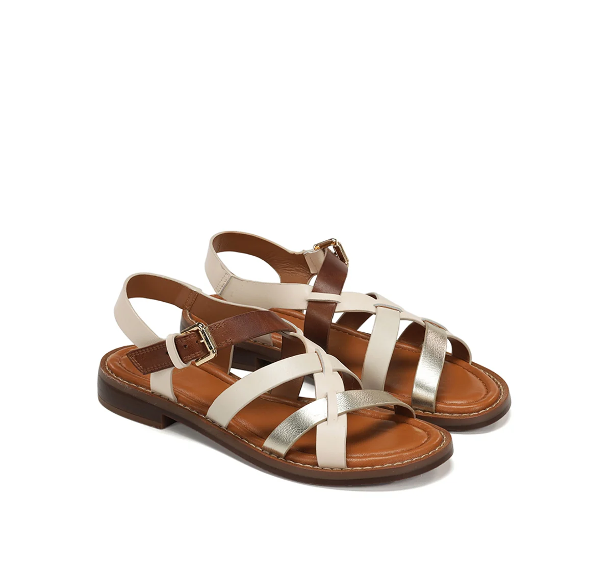 EGA D9730 Taupe Sandale - Image 4