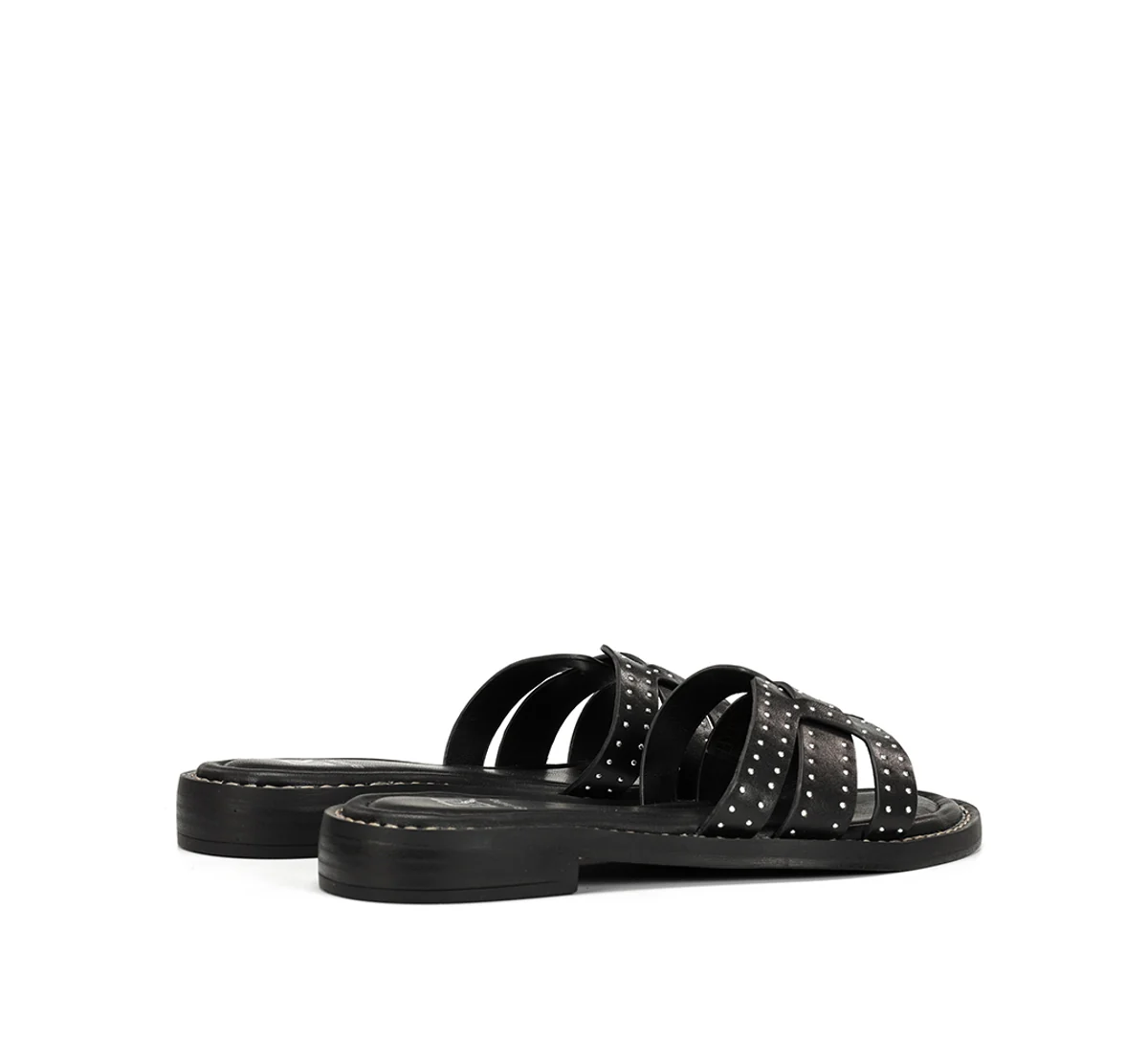 EGA D9731 Schwarze Sandale - Image 3