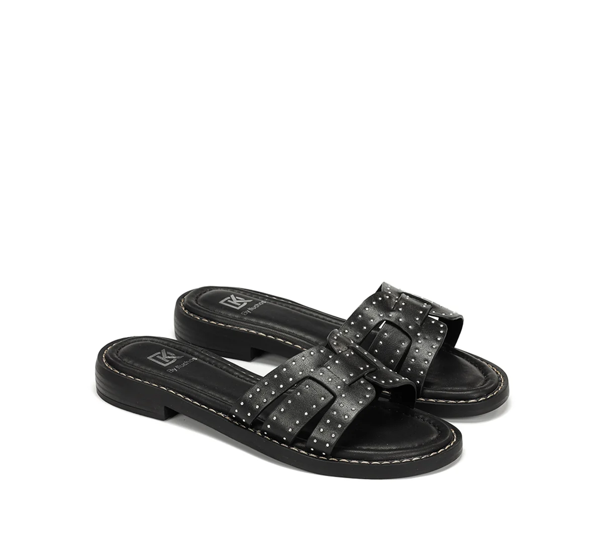 EGA D9731 Schwarze Sandale - Image 4