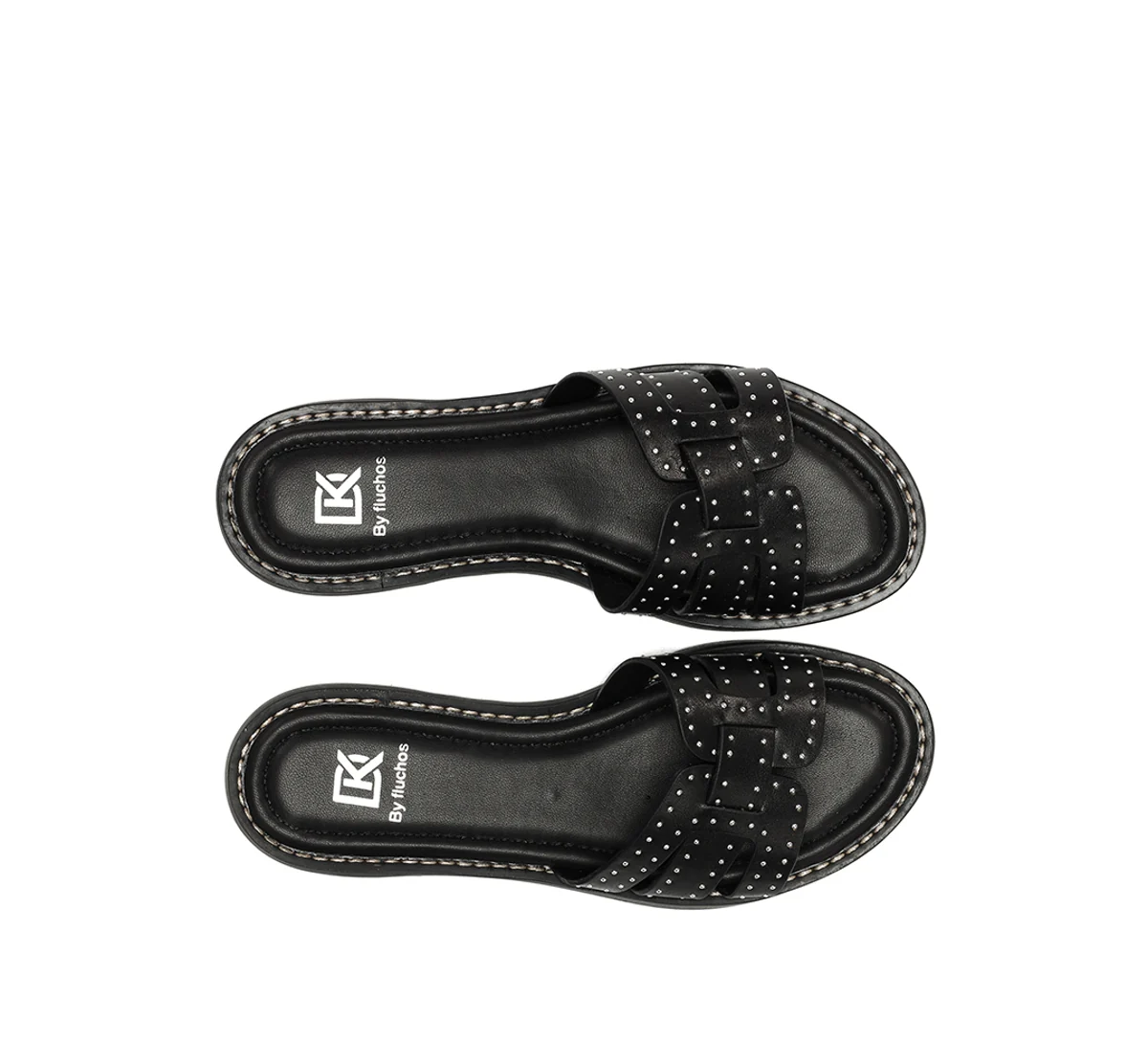 EGA D9731 Schwarze Sandale - Image 5