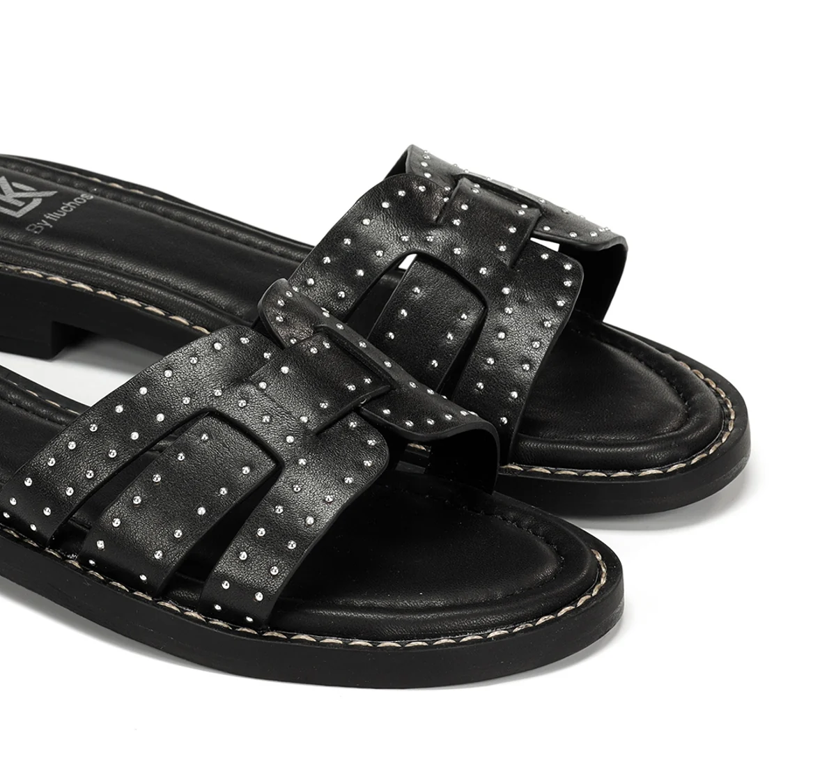 EGA D9731 Schwarze Sandale - Image 6