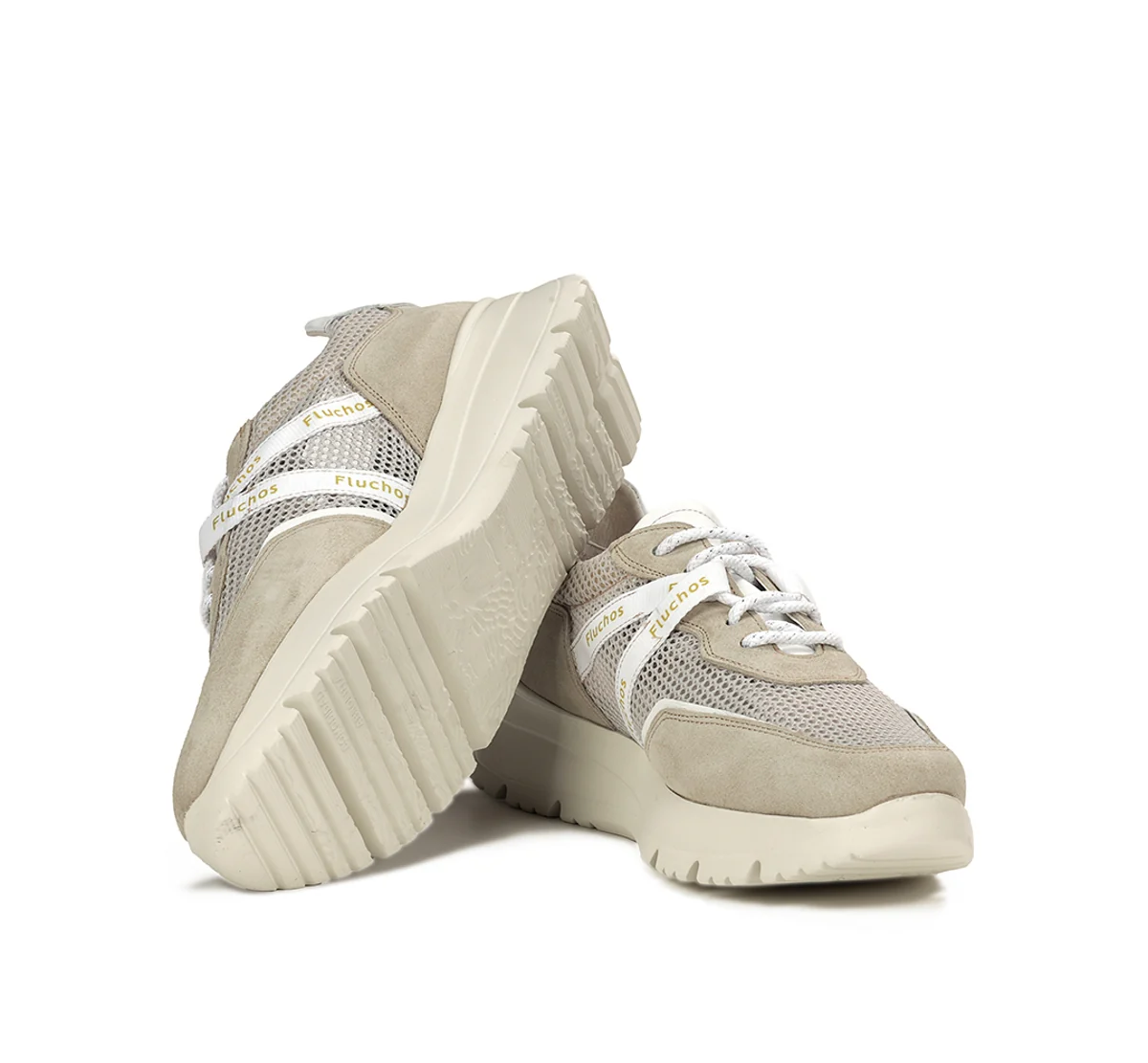 EIRA F1683 Taupe Turnschuhe - Image 4