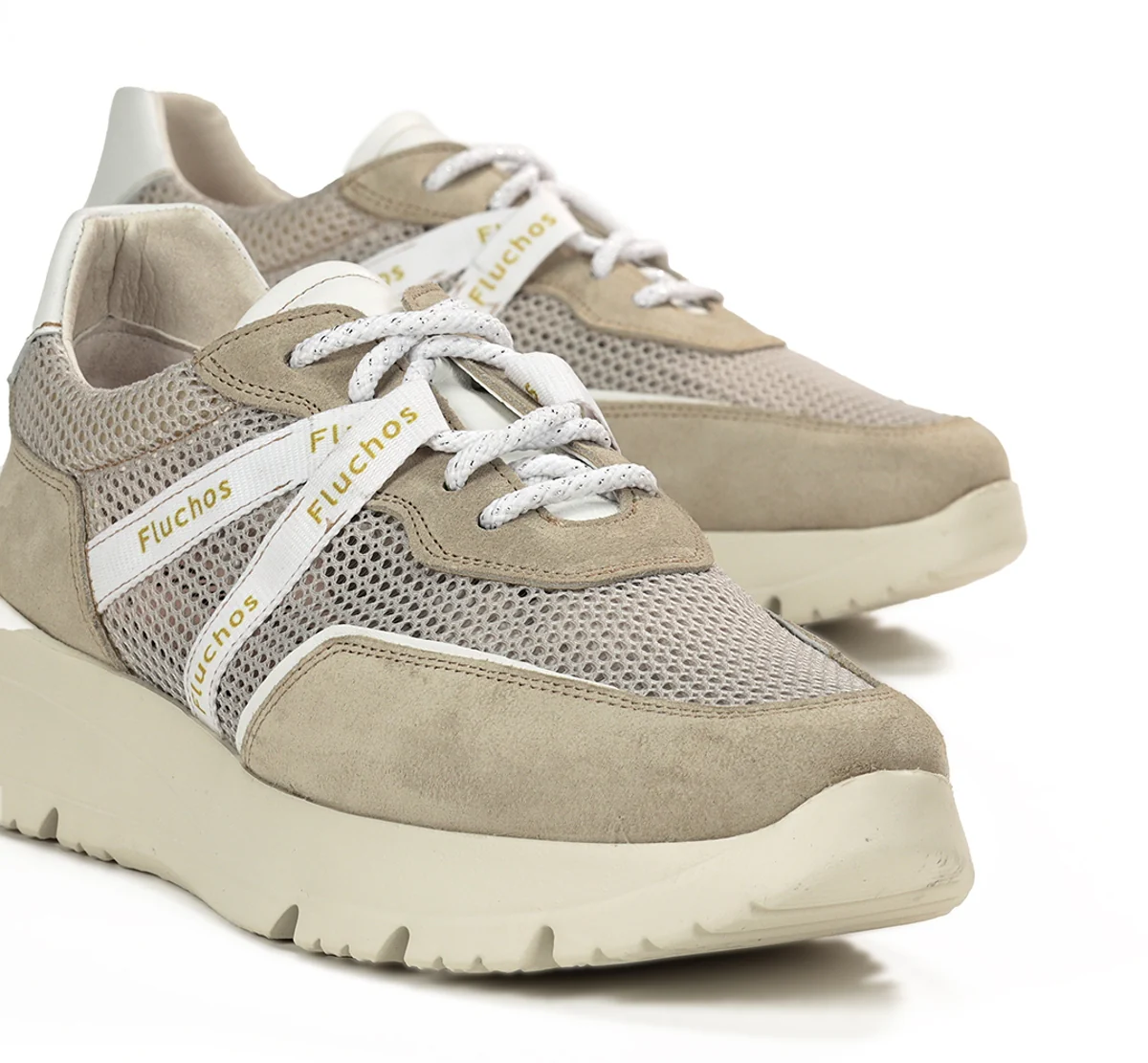 EIRA F1683 Taupe Turnschuhe - Image 6