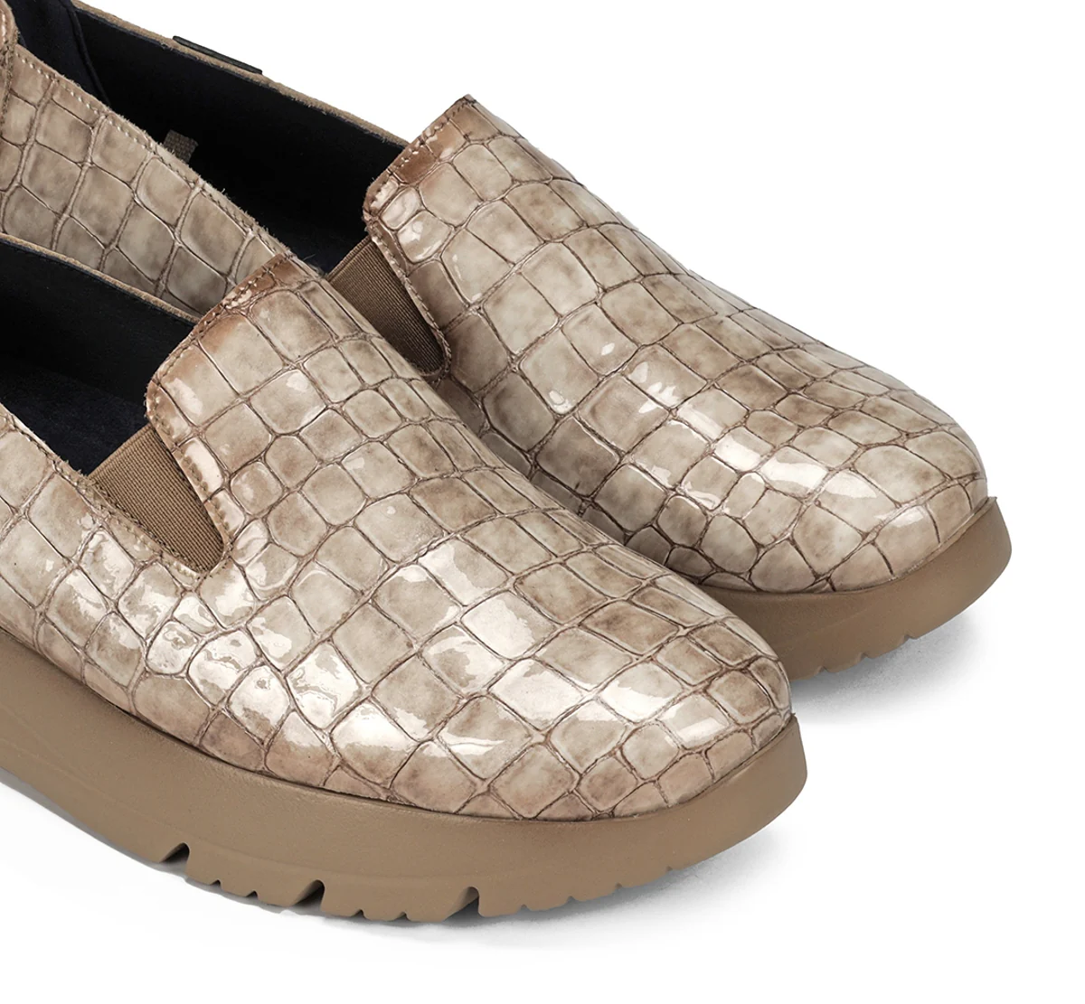 EIRA F2159 Taupe Slip On - Image 6