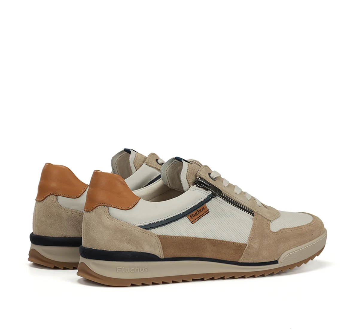 ELDER F2385 Beige Turnschuhe - Image 3