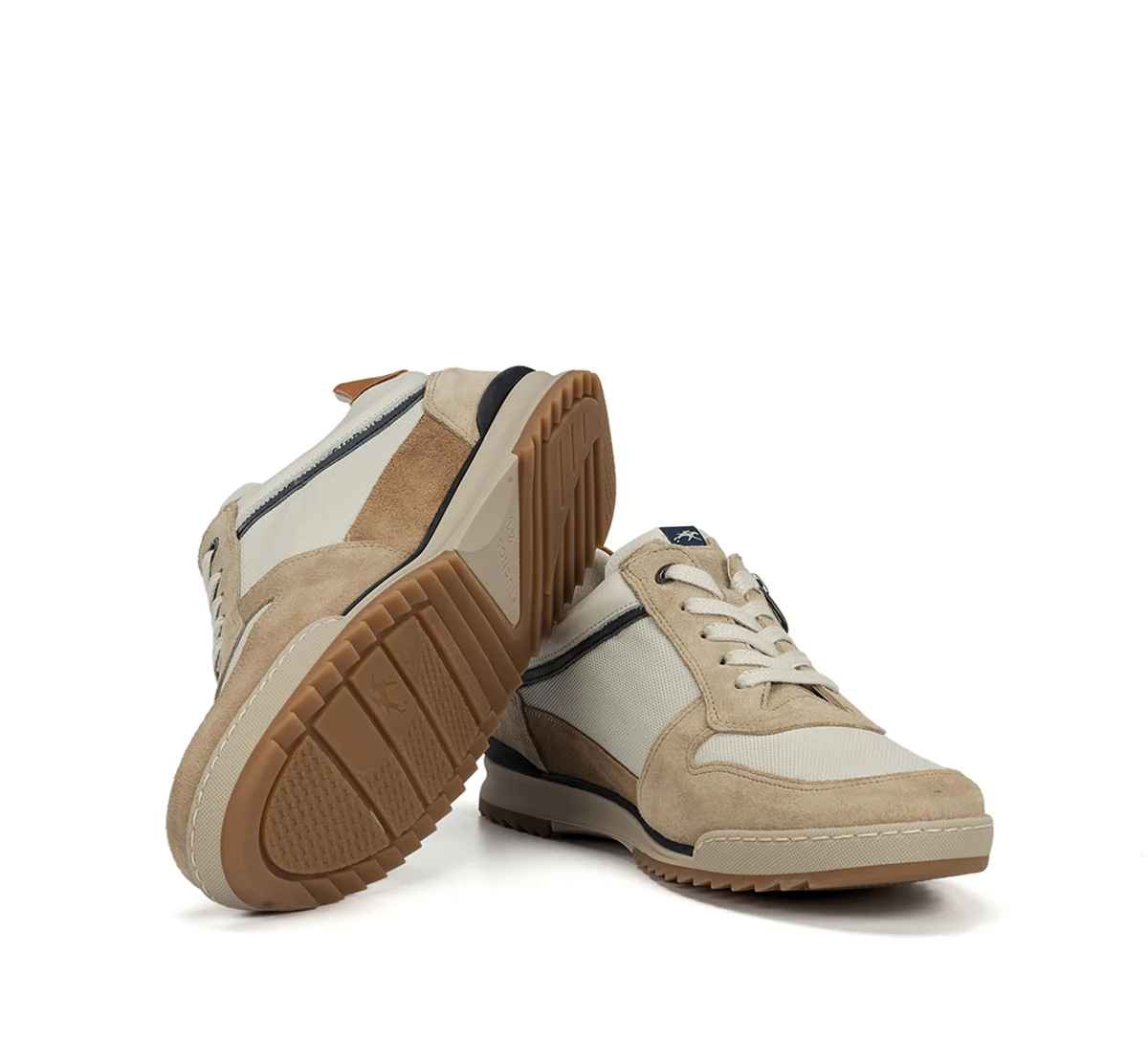 ELDER F2385 Beige Turnschuhe - Image 4