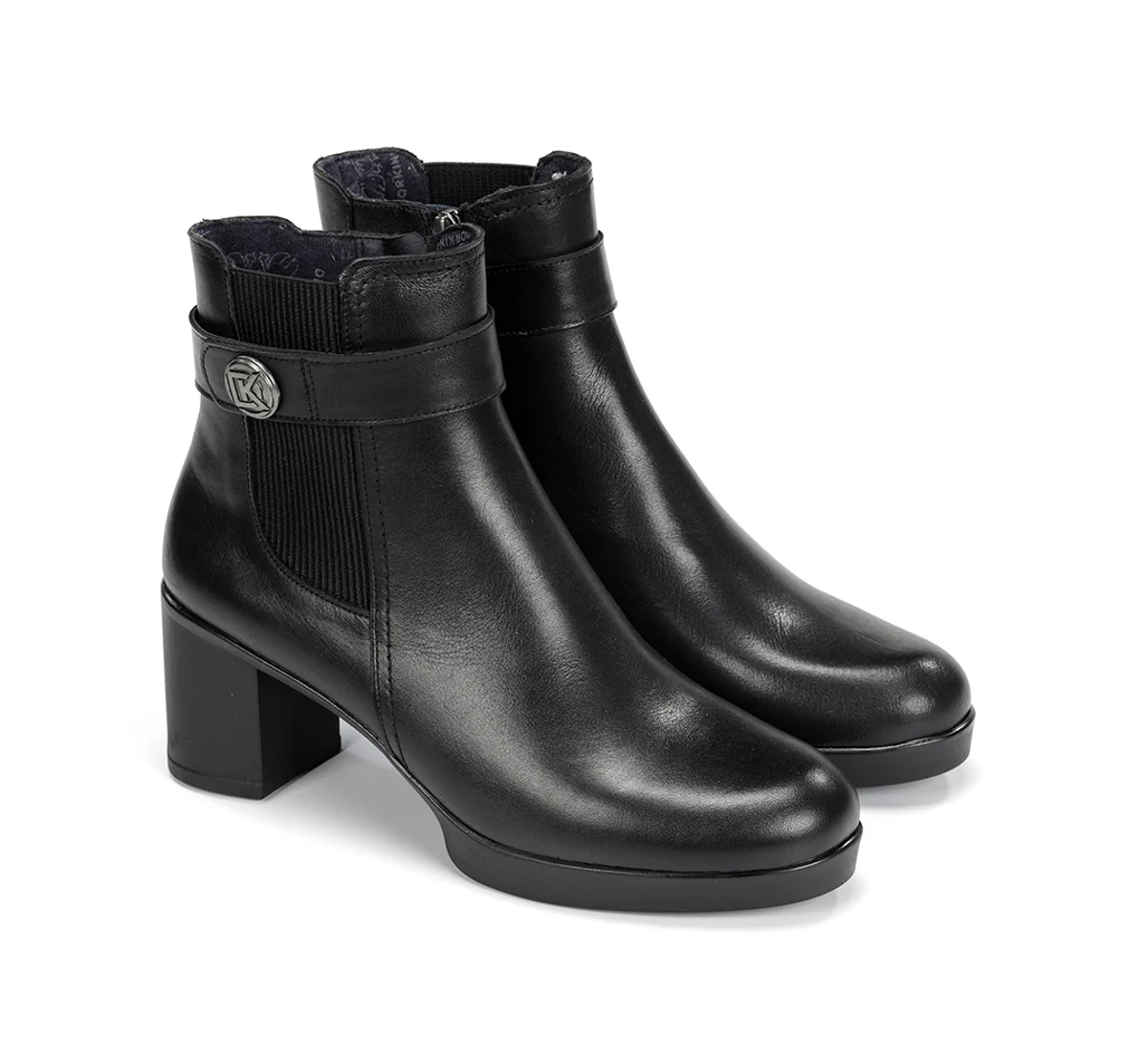 ELITE D9422 Schwarze Stiefeletten - Image 4