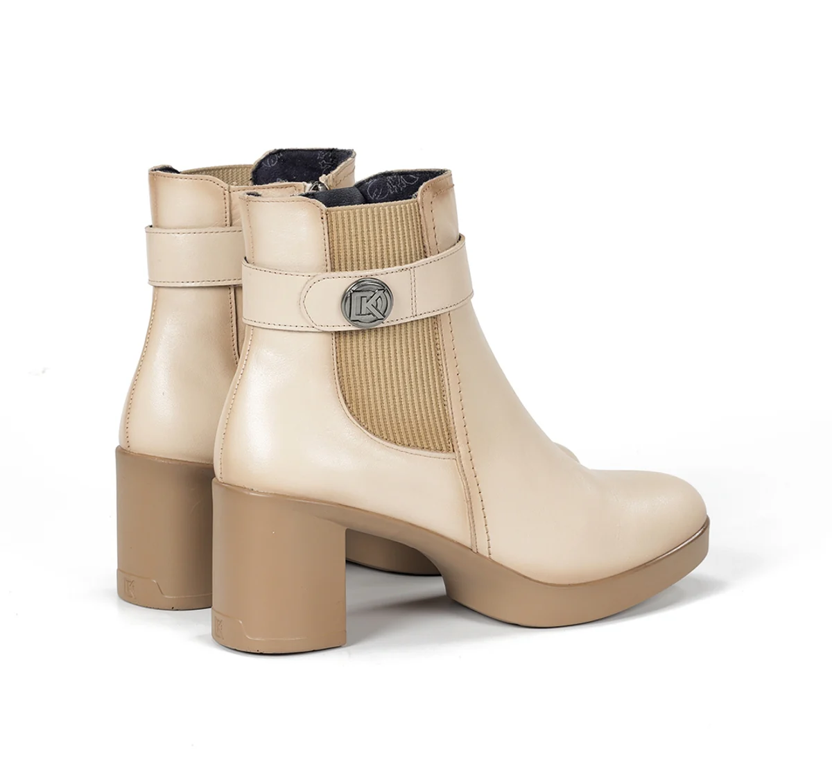 ELITE D9422 Taupe Stidefeletten - Image 4