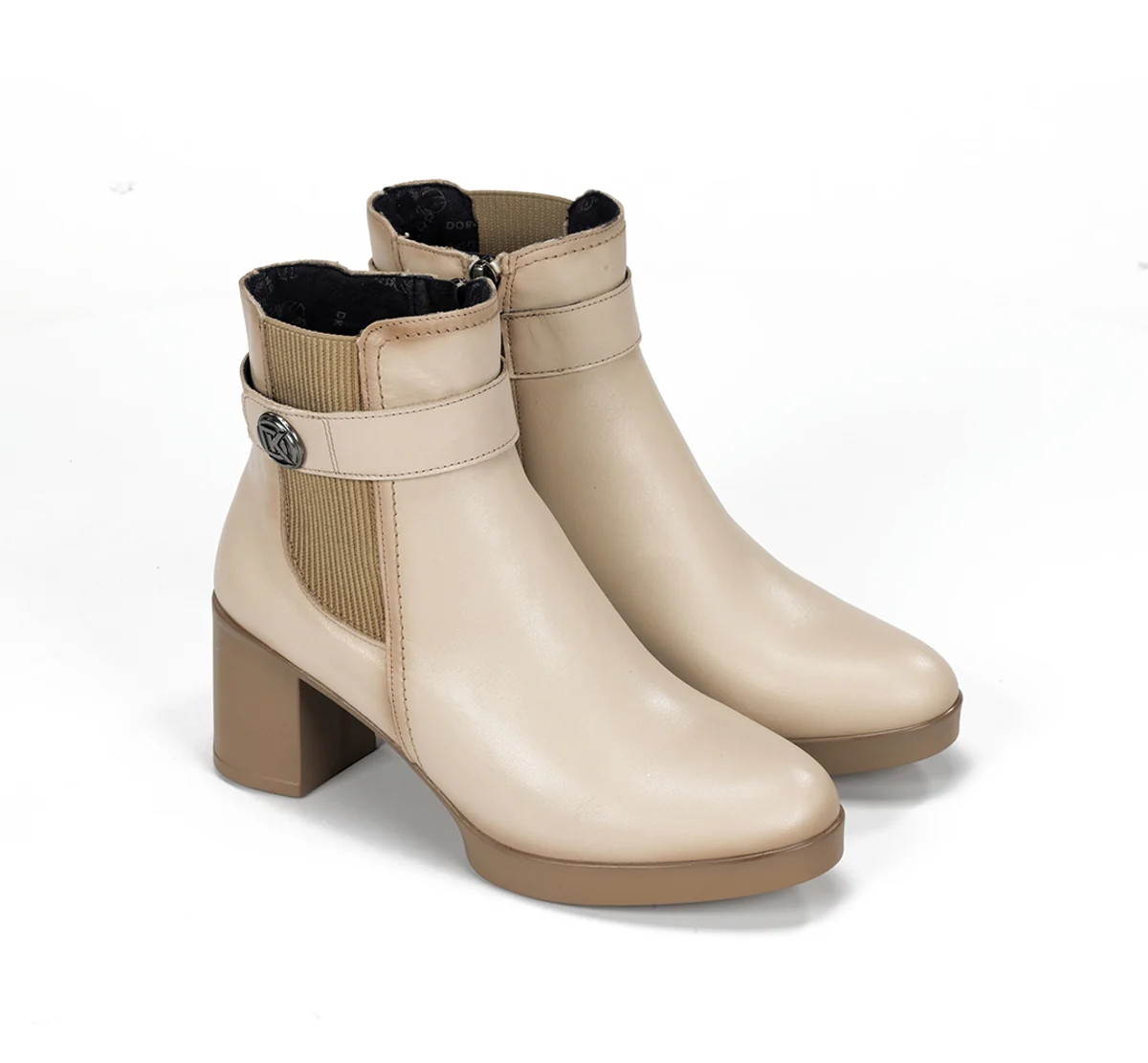 ELITE D9422 Taupe Stidefeletten - Image 5