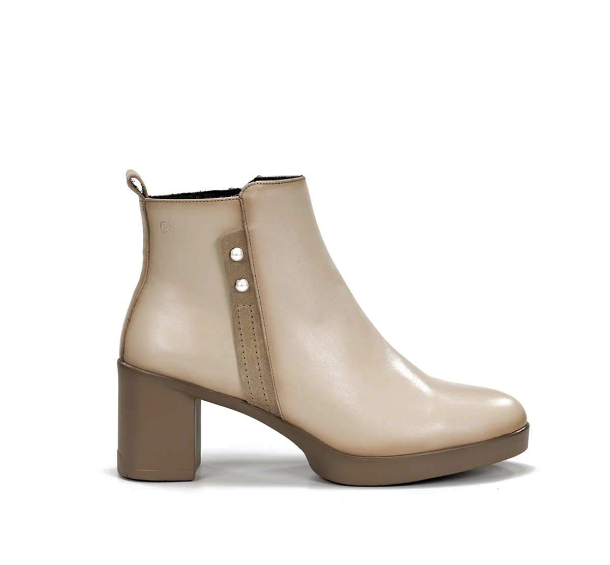 ELITE D9423 Taupe Stiefeletten