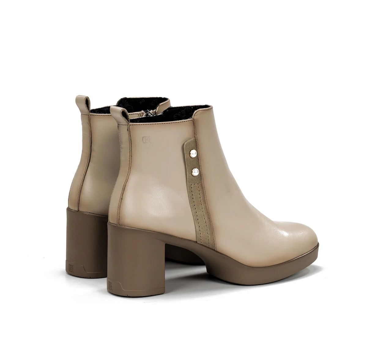 ELITE D9423 Taupe Stiefeletten - Image 3