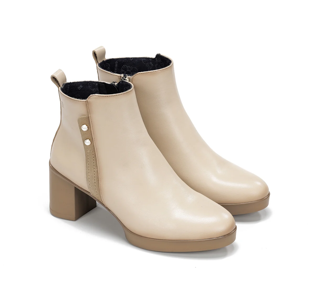 ELITE D9423 Taupe Stiefeletten - Image 4