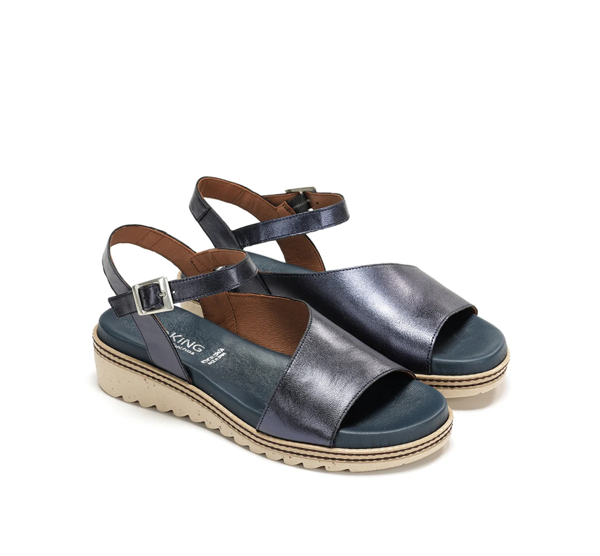 ESPE D8771 Blauer Sandale - Image 4
