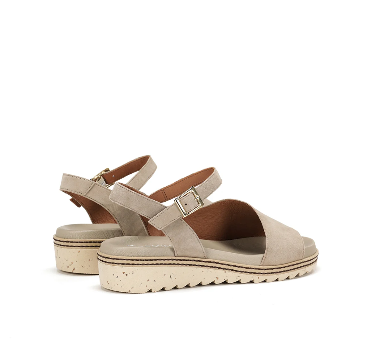 ESPE D8771 Taupe Sandale - Image 3