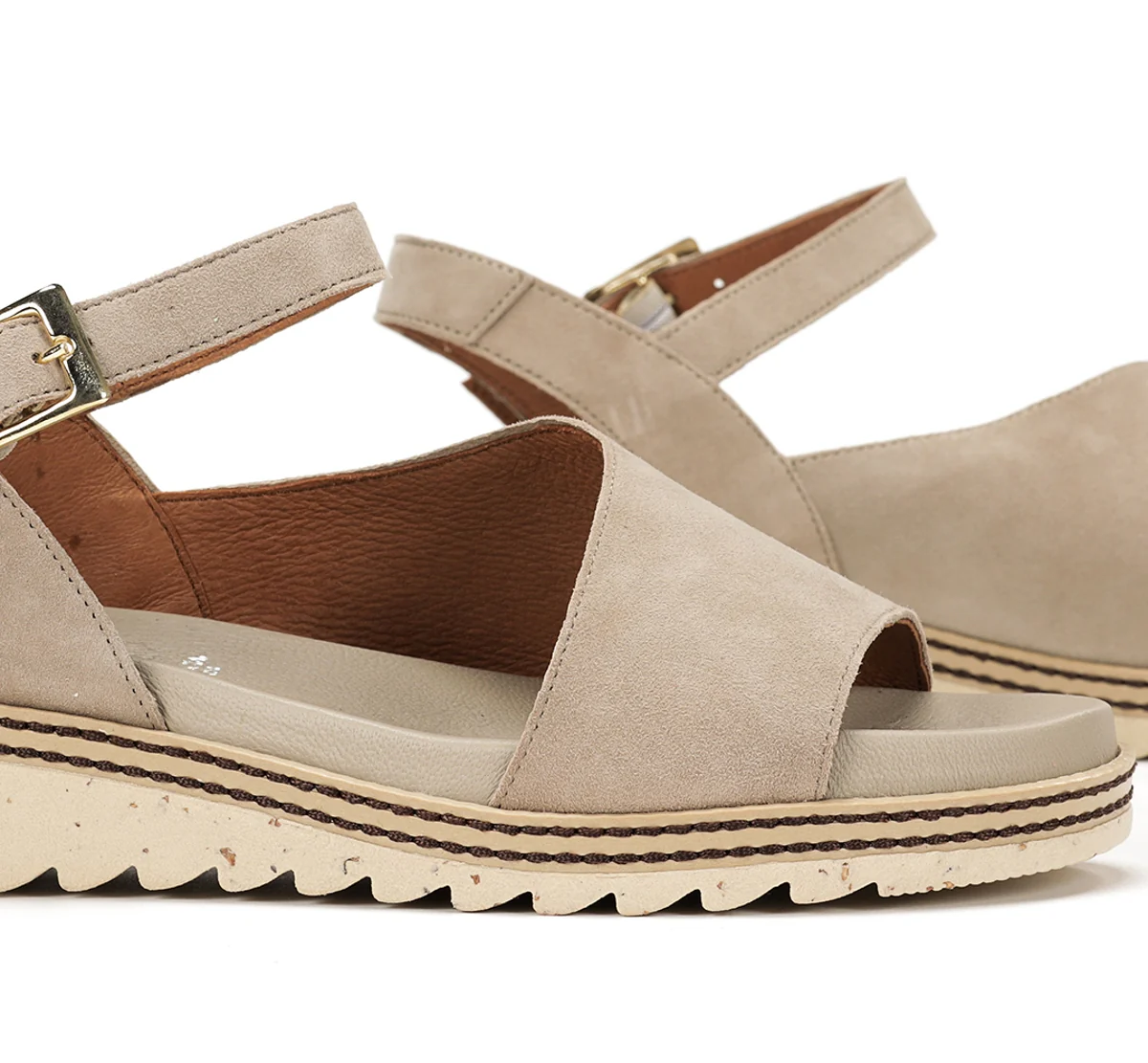 ESPE D8771 Taupe Sandale - Image 7