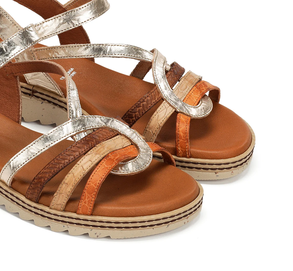 ESPE D9113 Goldener Sandale - Image 6