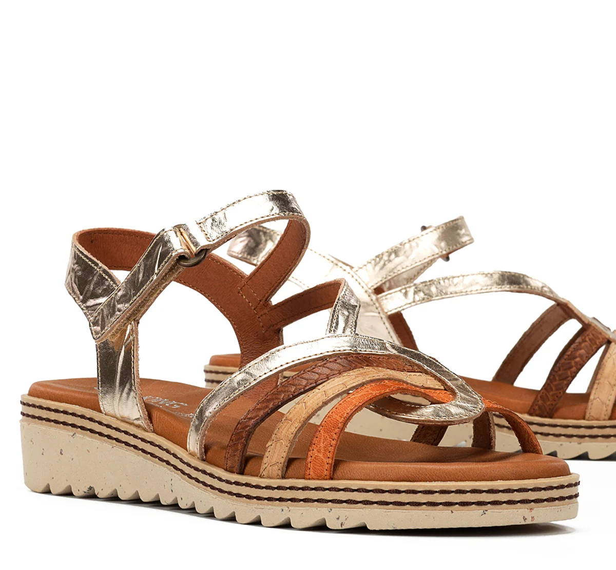 ESPE D9113 Goldener Sandale - Image 7