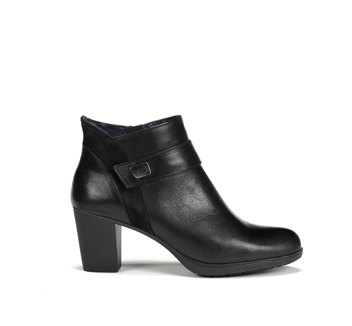 EVELYN D9111 Schwarze Stiefeletten