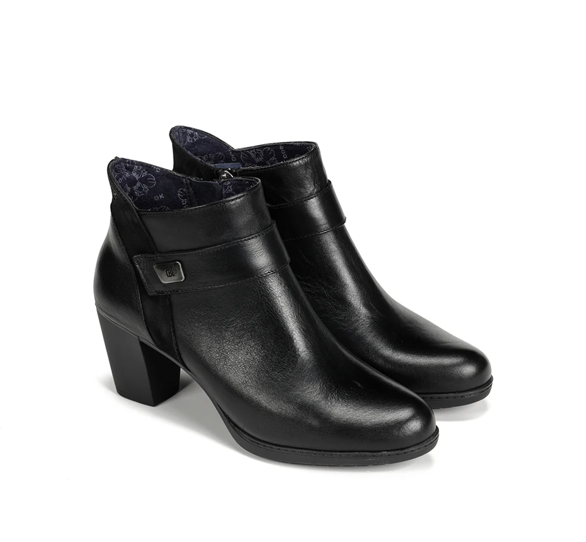 EVELYN D9111 Schwarze Stiefeletten - Image 4