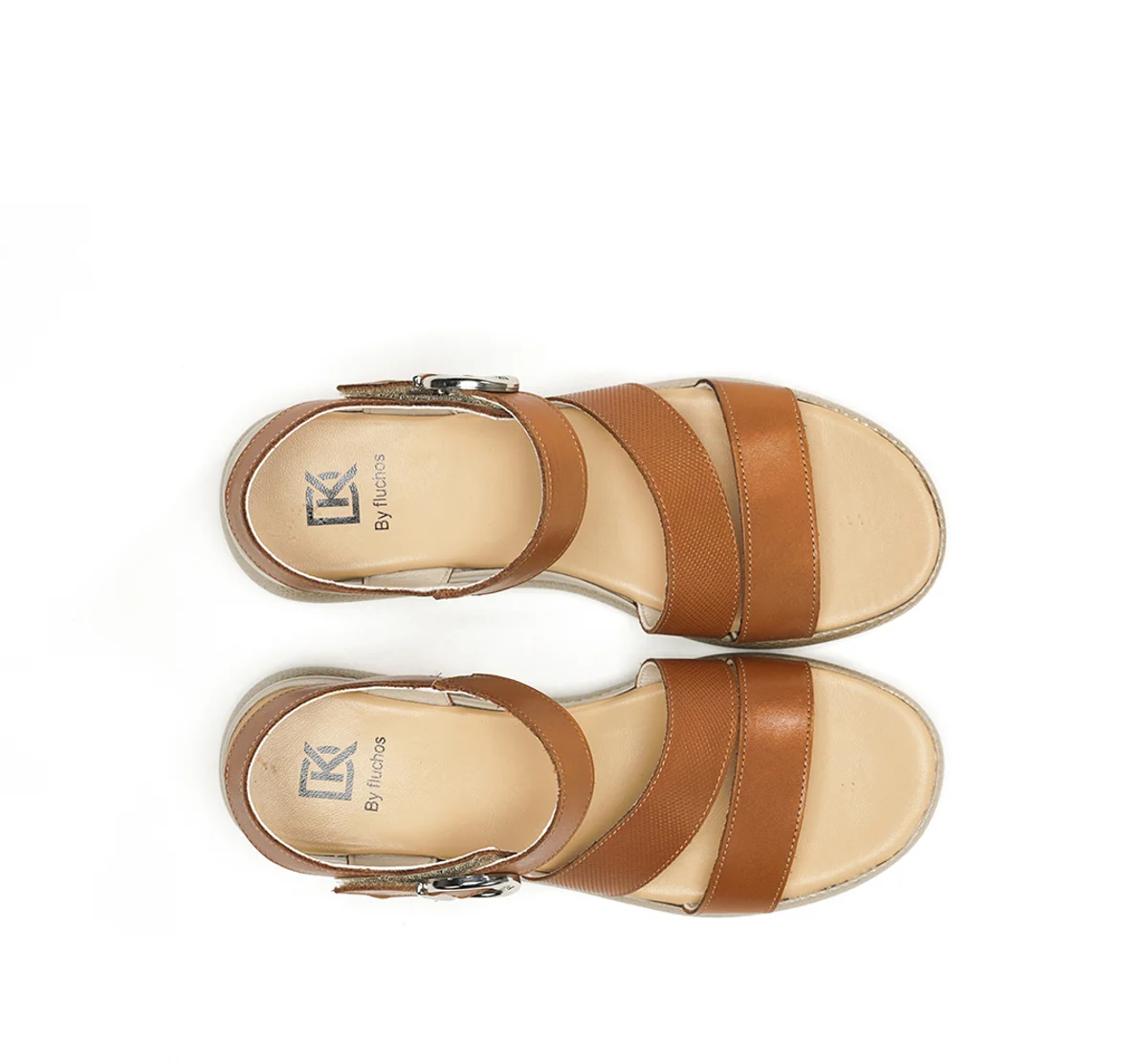 EVER D9313 Brauner Sandale - Image 5