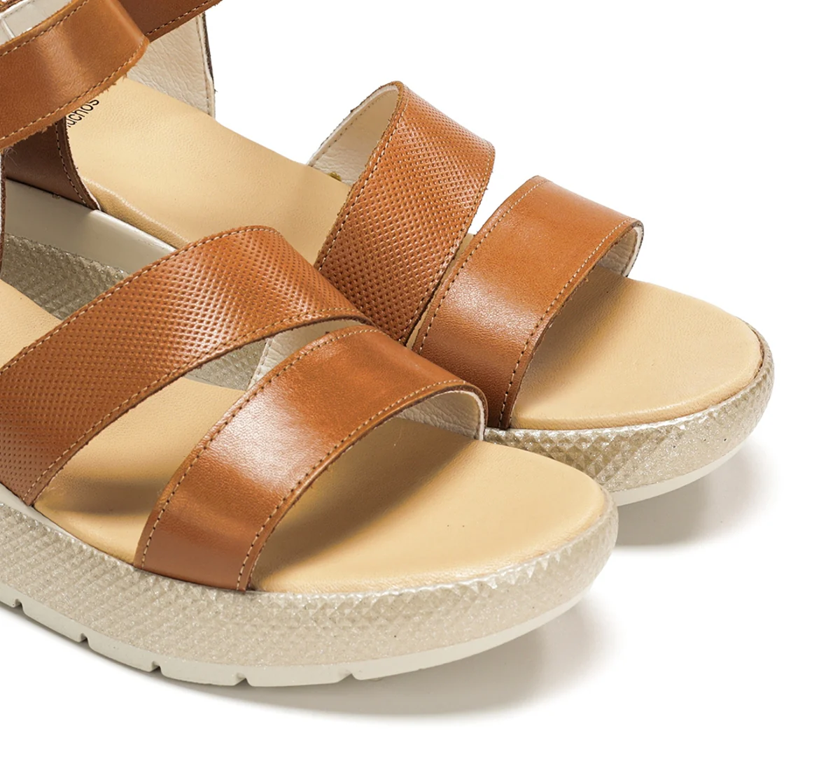 EVER D9313 Brauner Sandale - Image 6