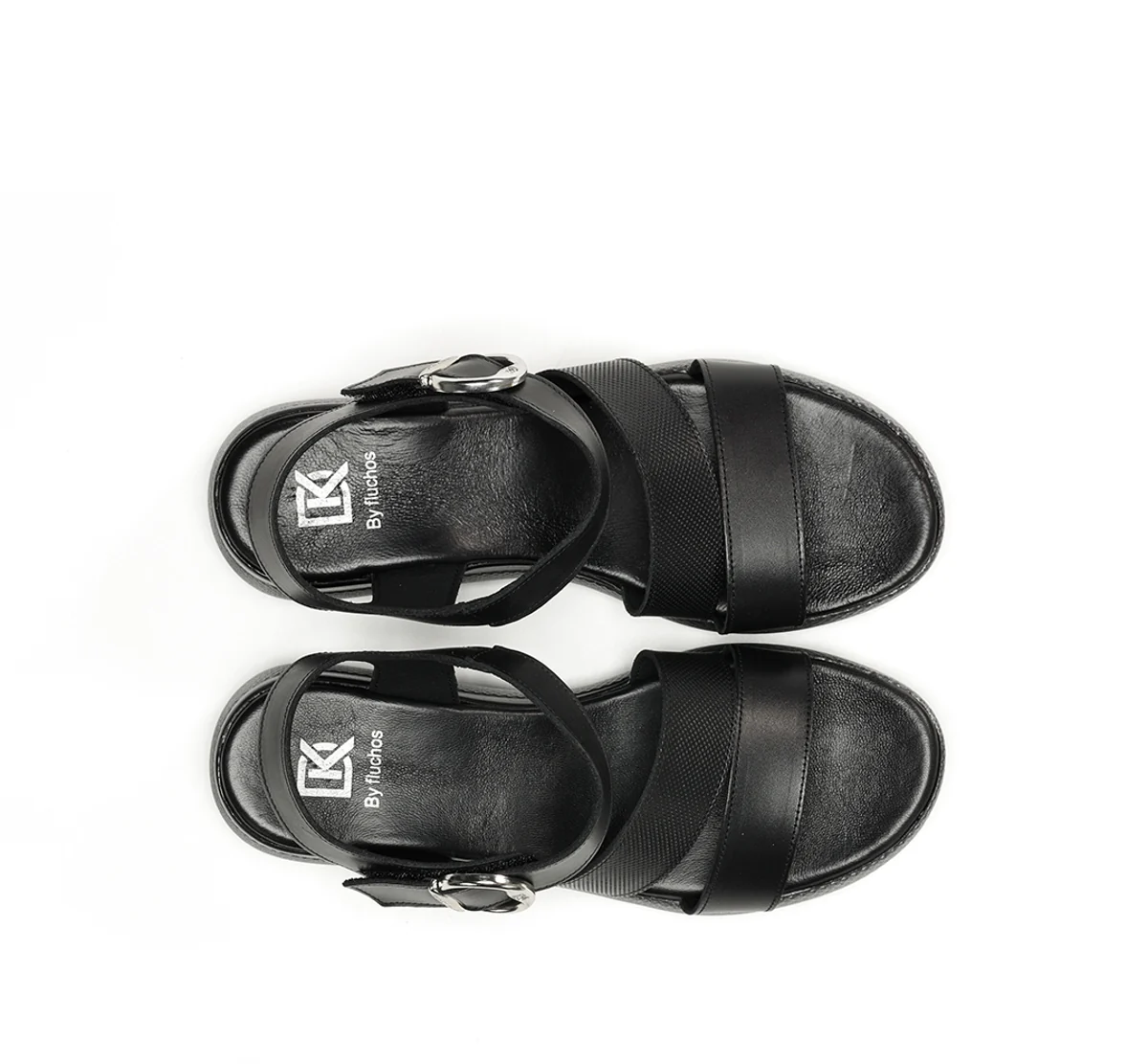 EVER D9313 Schwarze Sandale - Image 5