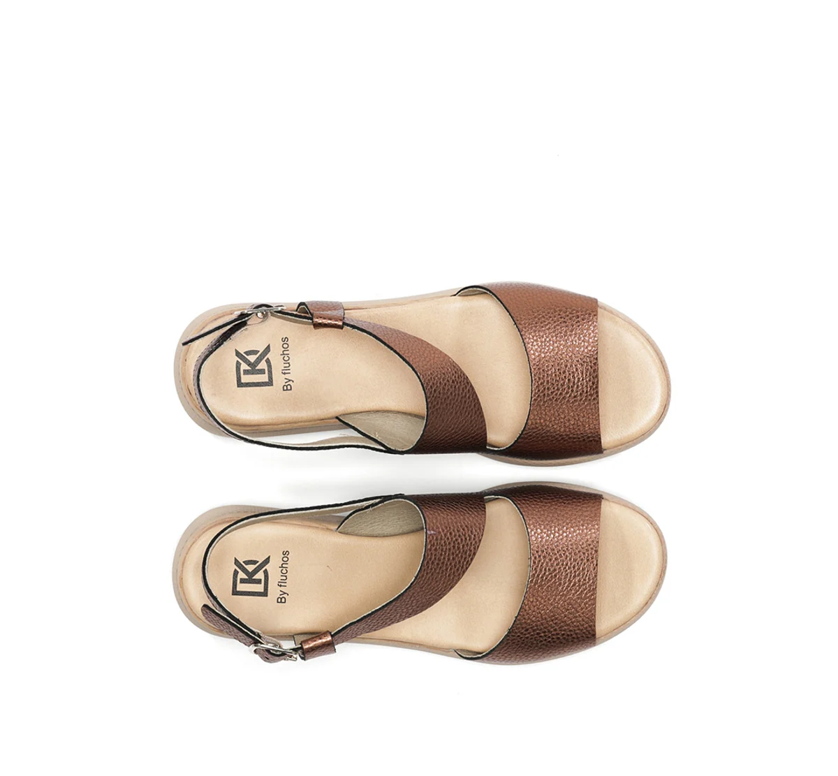 EVER D9495 Brauner Sandale - Image 5