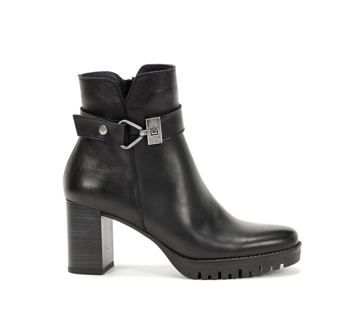 EVIE D8961 Schwarze Stiefeletten
