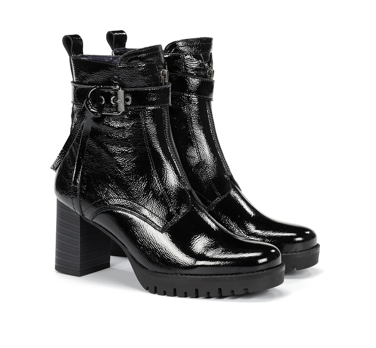 EVIE D9163 Schwarze Stiefeletten - Image 2