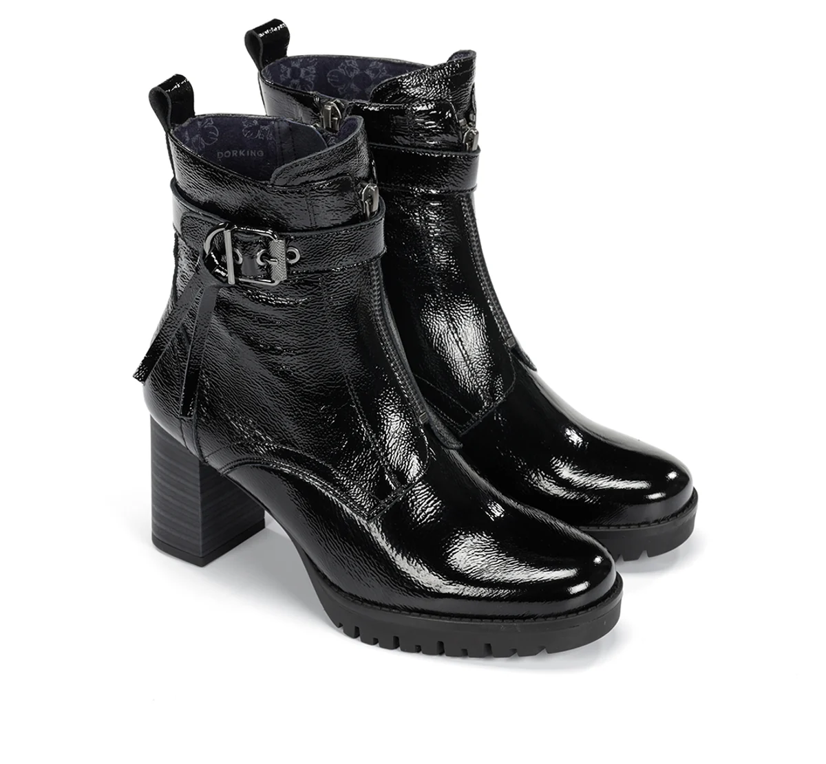 EVIE D9163 Schwarze Stiefeletten - Image 5