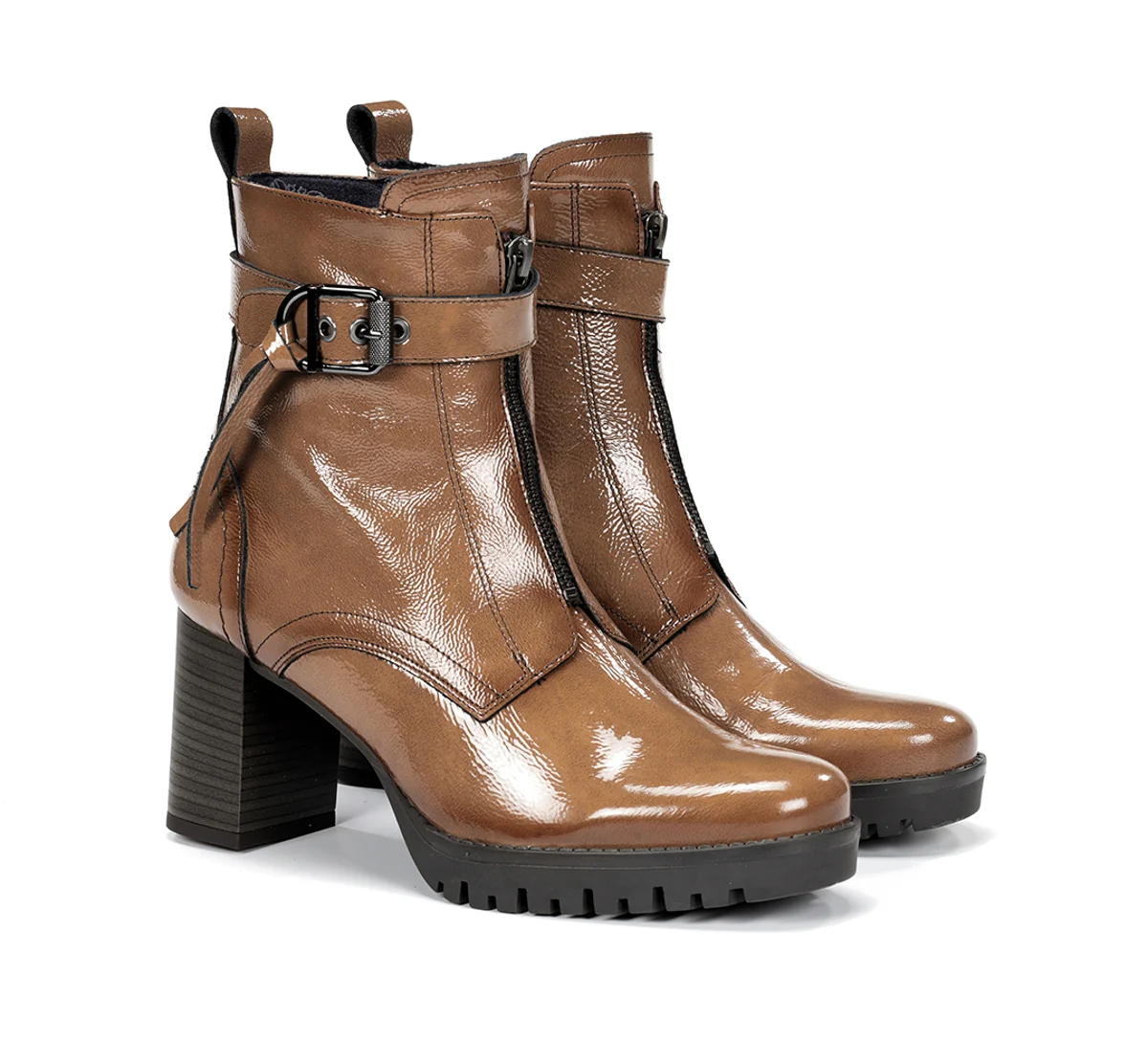EVIE D9163 Taupe Stiefeletten - Image 2