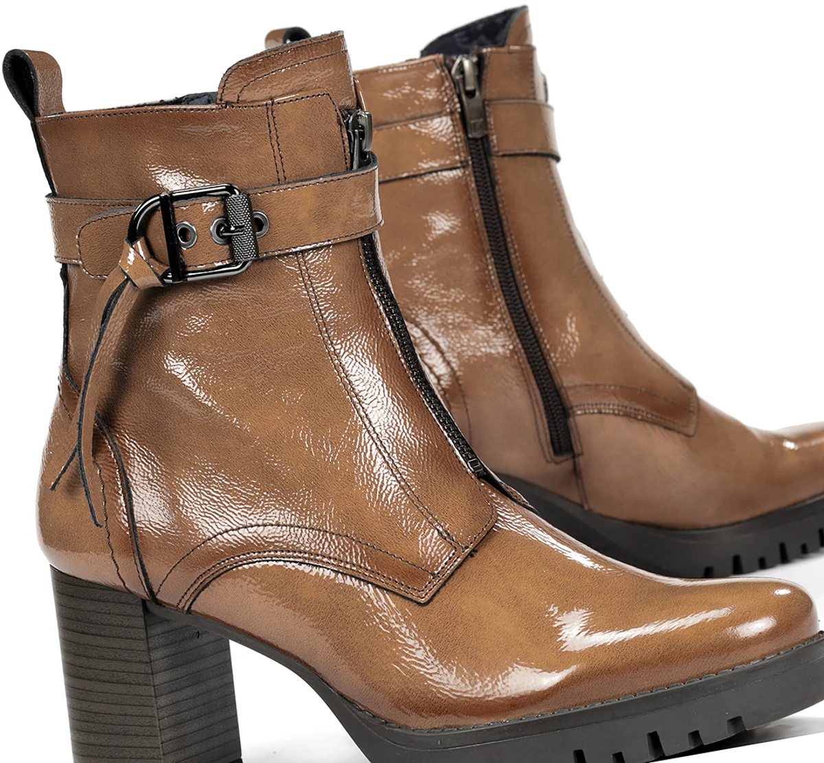 EVIE D9163 Taupe Stiefeletten - Image 6