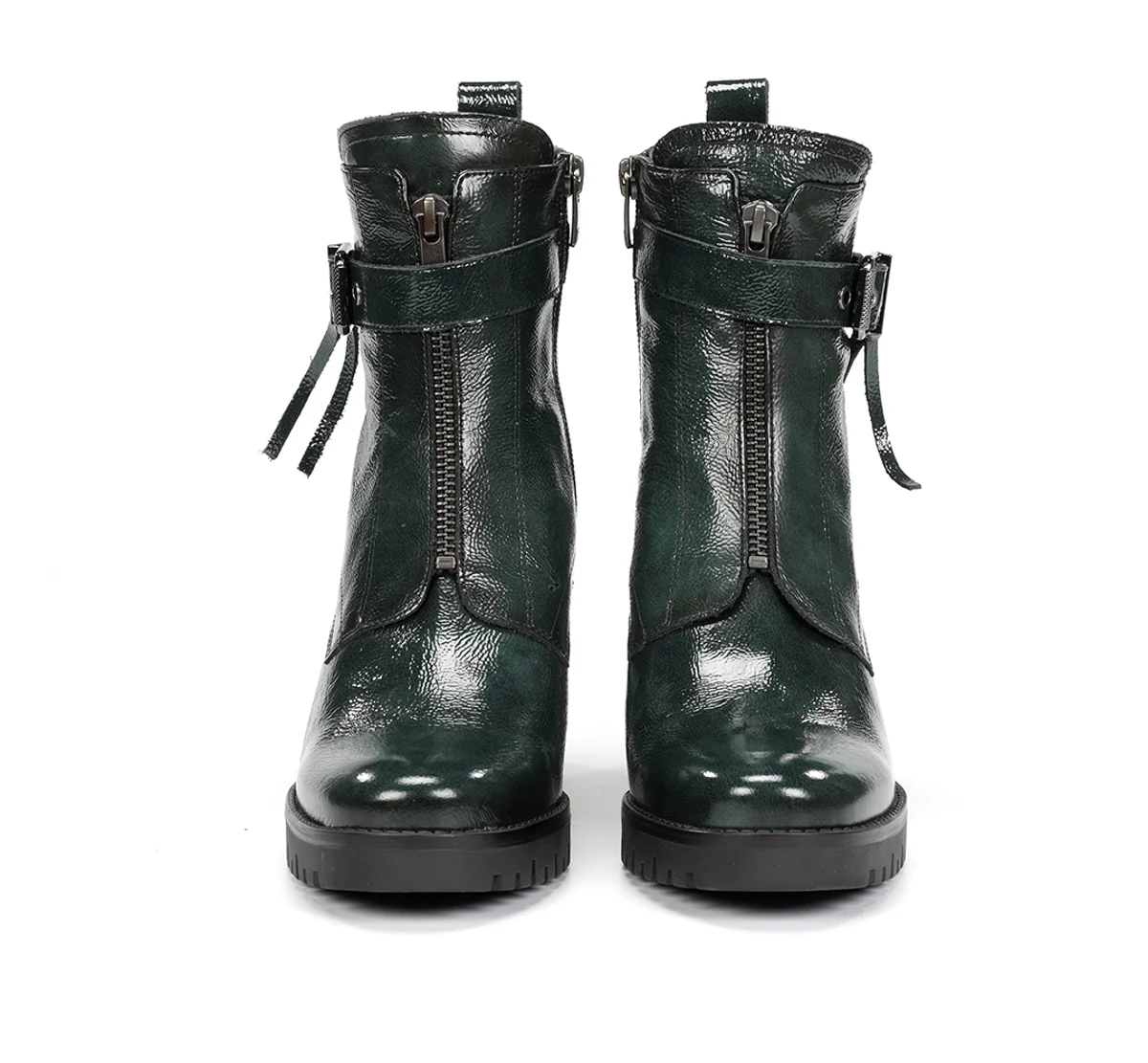 EVIE D9163 Grüner Stiefeletten - Image 3