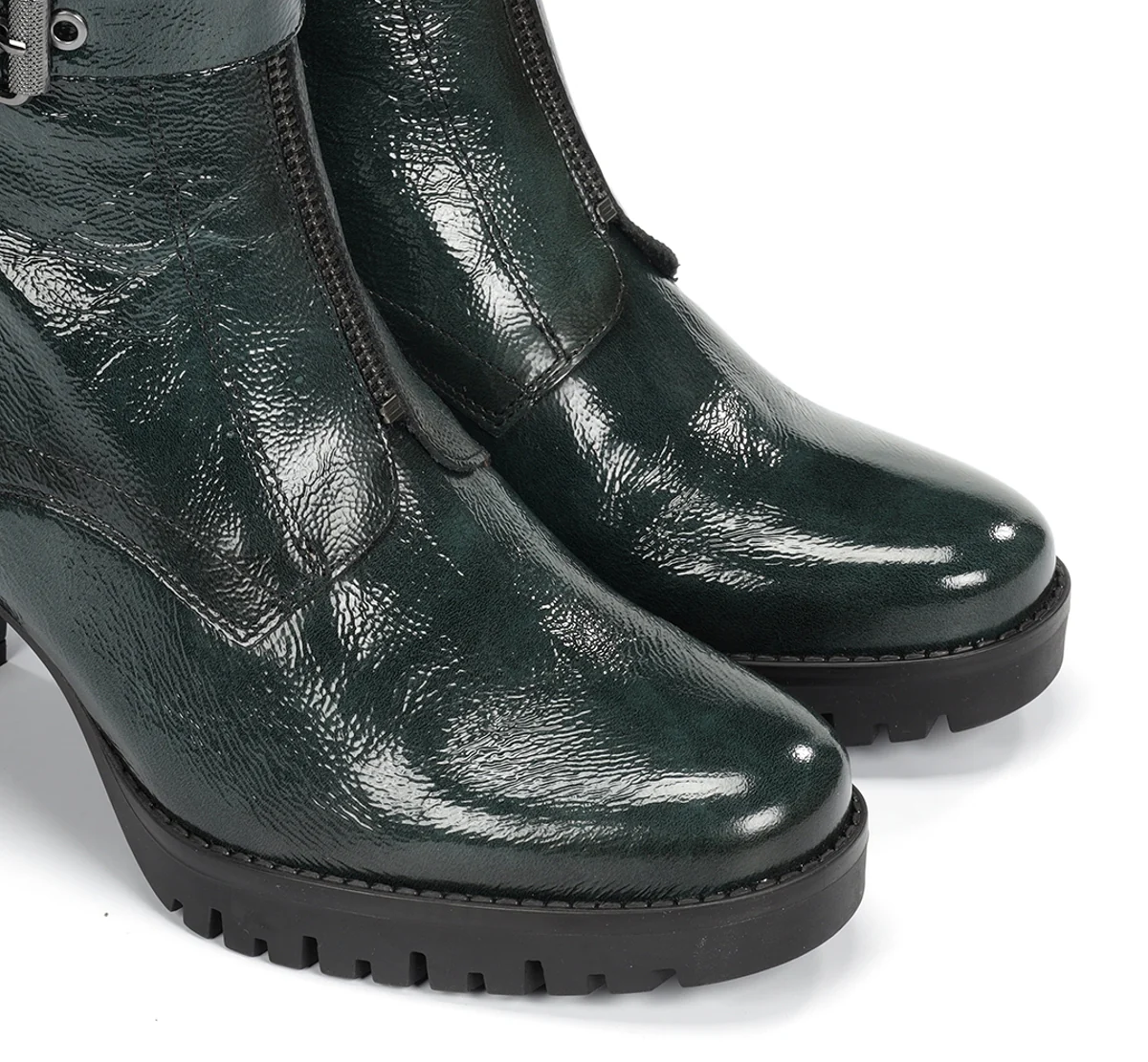 EVIE D9163 Grüner Stiefeletten - Image 6
